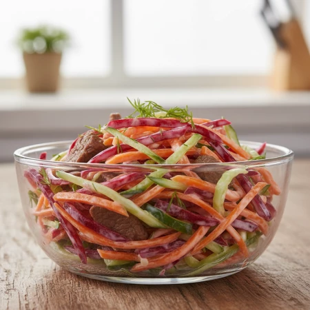 Салат Сезонный с говядиной