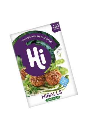 Фрикадельки растительные замороженные Hiballs 250г