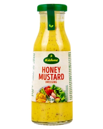 Соус салатный горчично-медовый 250 мл (ст.б.) KUHNE “Honey
Mustard” 