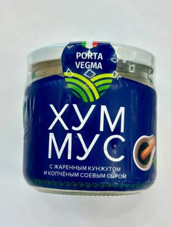 Хумус с копченым тофу 350гр, Кантур																	