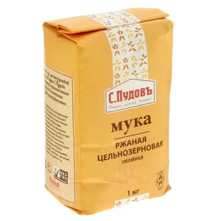 Мука РЖАНАЯ ОБОЙНАЯ 1кг.
