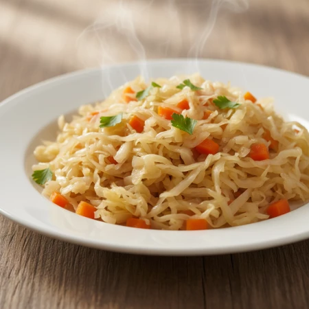 Капуста тушеная 