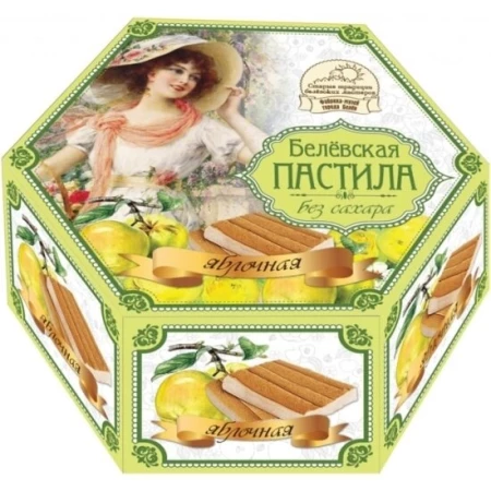 КРИСТАЛ белёвская пастила с кусочками яблок 150 г.