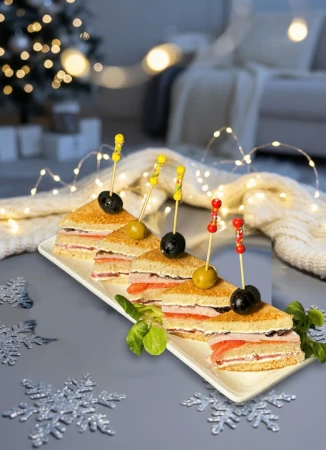 Сэндвич с бастурмой