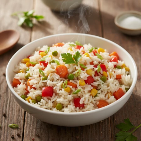 Рис с овощами