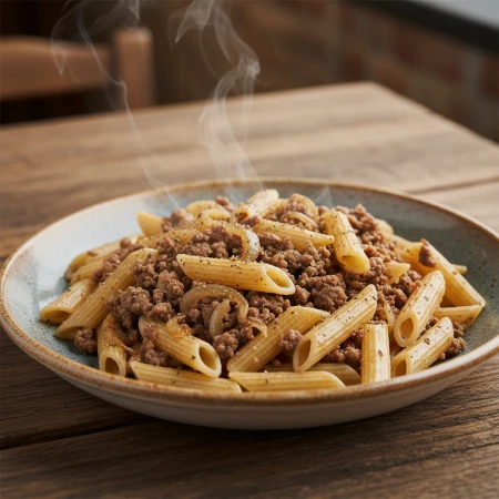 Макароны по-флотски 