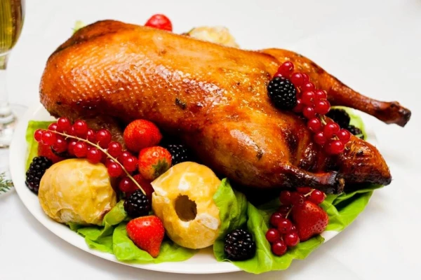 Утка жаренная