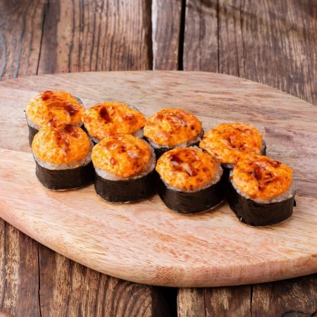 Запеченный с курицей