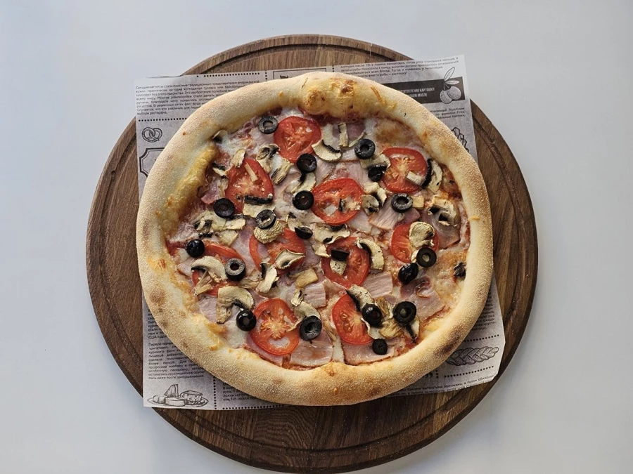 Ветчина и грибы