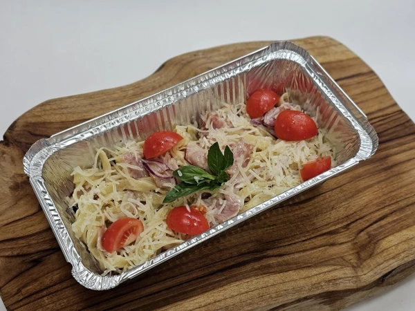 Паста с беконом