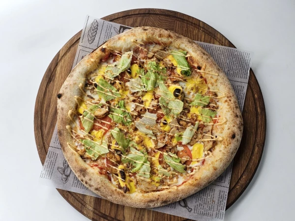 Пицца "ЧикенБургер"