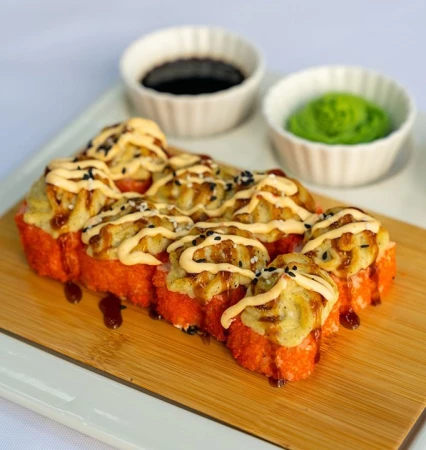 Калифорния запечённая с крабом