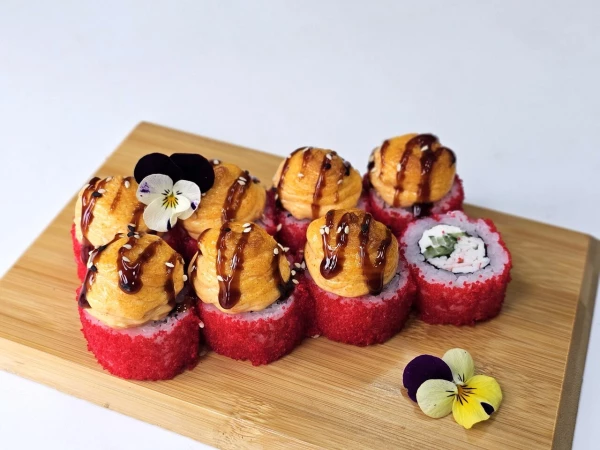 Калифорния запечённая с крабом