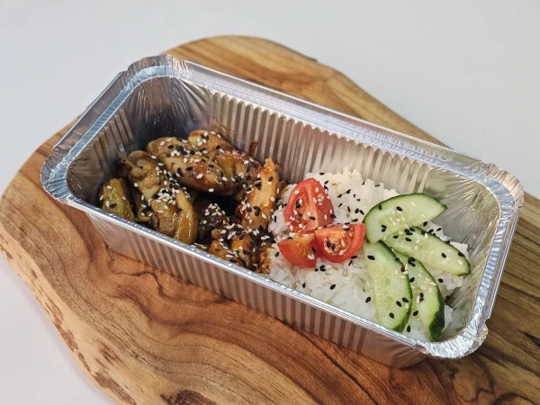 Рис с курочкой терияки