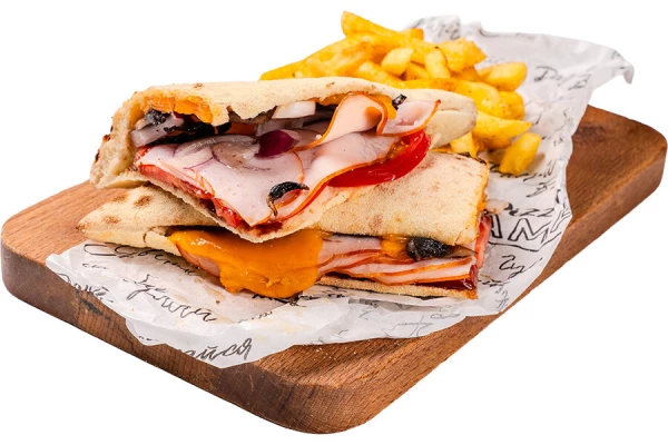 Панини BBQ со свининой