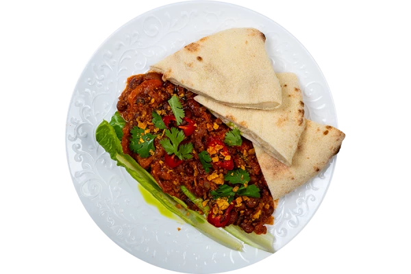 Фасоль в мясном соусе Болоньезе