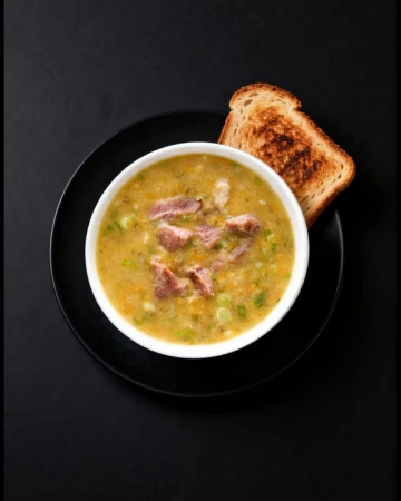 Суп гороховый с натуральными копченостями 