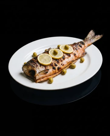 Горбуша на мангале