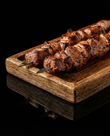 Шашлык из свиной шеи