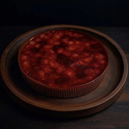 Клюквенный мусс