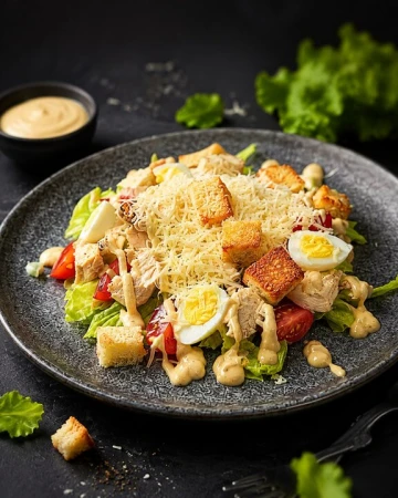 Салат «Цезарь» с курицей