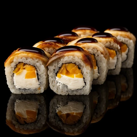 Филадельфия Унаги с манго