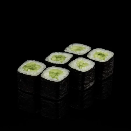 Мини ролл с огурцом