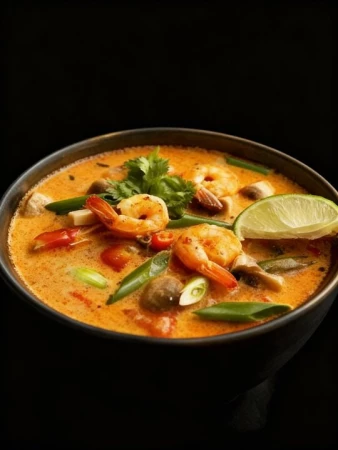 Том ям без риса