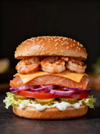 Морской бургер Премиум