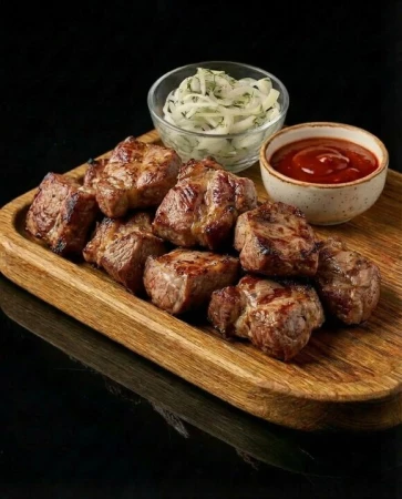 Шашлык из свиной шеи