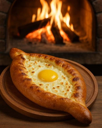 Хачапури по-аджарски малый (500гр)