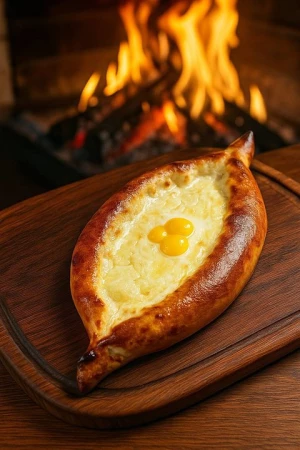 Хачапури по-аджарски большой (650гр)