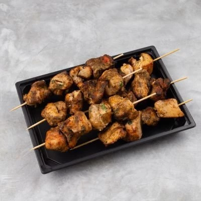 Мини-шашлычок из куриной грудки