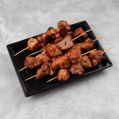 Мини-шашлычок из свиной шеи 