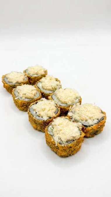 Ролл Цезарь  с креветкой Фри 