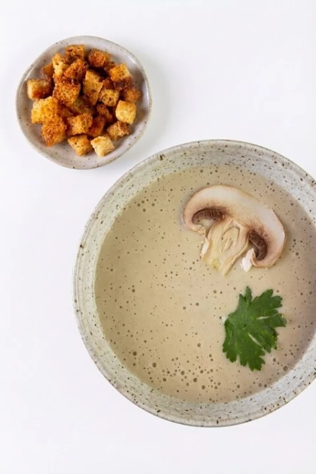 Суп-крем грибной