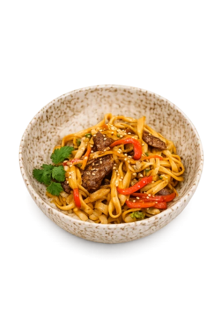 WOK с говядиной