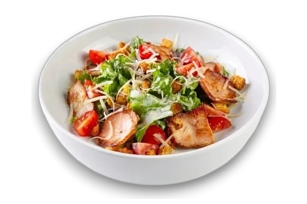 Салат цезарь с курицей 