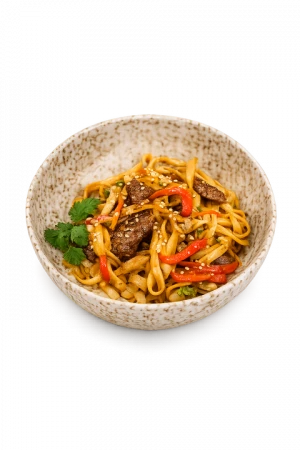 WOK с говядиной