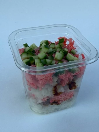 Трайфл с крабом 