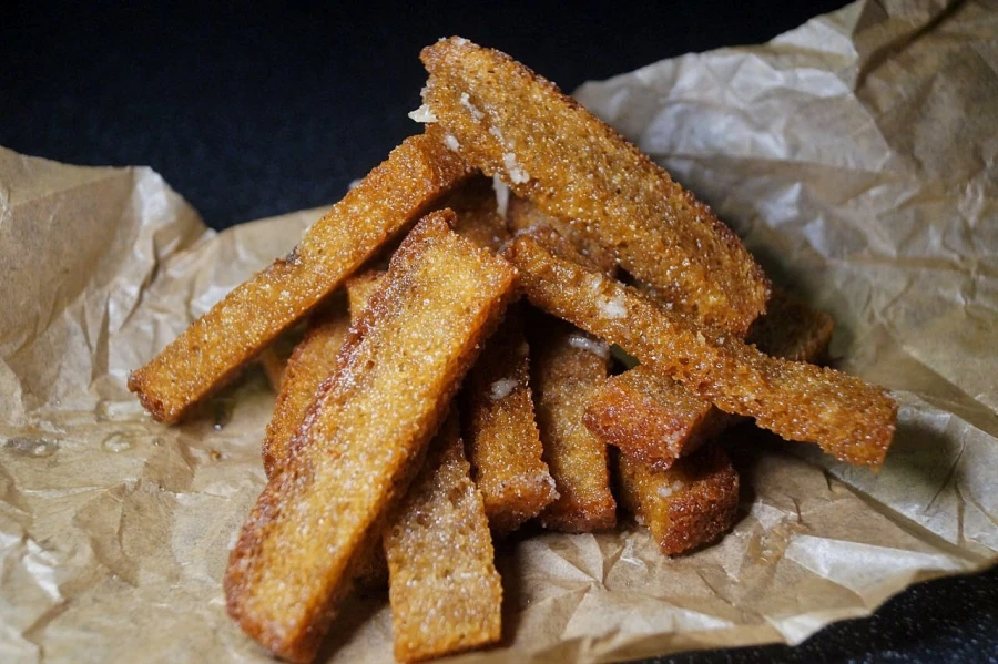 ХОМС Гренки Чесночные Хрустящие