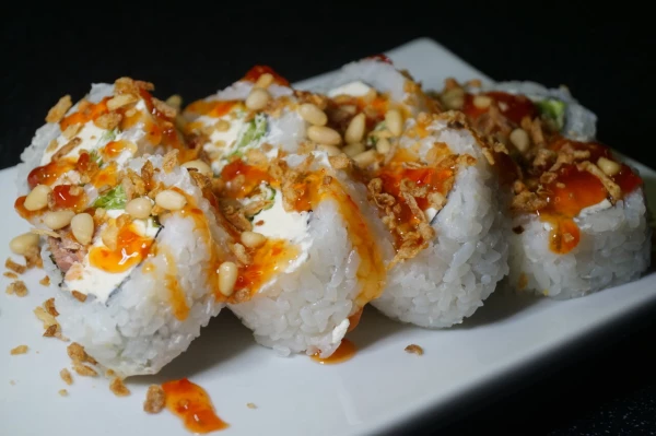 СИБЕРИКА  лосось - салат - кедровый орех