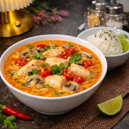 Том Ям с куриным филе