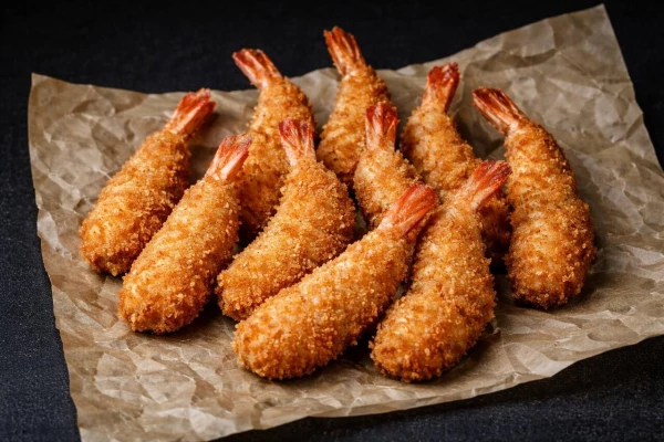 ТИГРОВЫЕ КРЕВЕТКИ в панировке