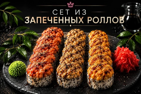СЕТ ЗАПЕЧЕННЫХ РОЛЛОВ 