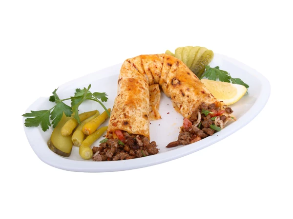 Тантуни в лаваше с говядиной