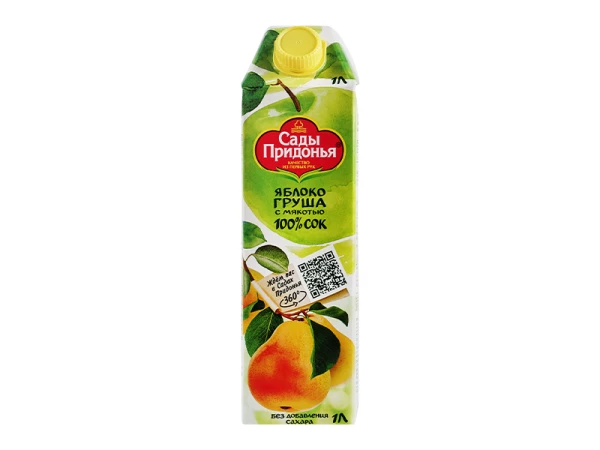 Сок Сады Придонья Яблоко-груша 1 л