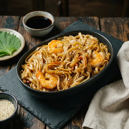 УДОН С КРЕВЕТКАМИ 