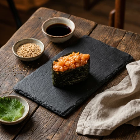 СПАЙСИ ЛОСОСЬ СУШИ