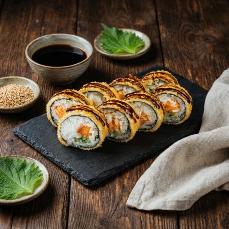 XXL ЛОСОСЬ ТЕМПУРА МЕГА 